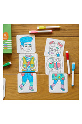 Moritoys Mix & Color: Fashion Karıştır Renklendir Moda Puzzle